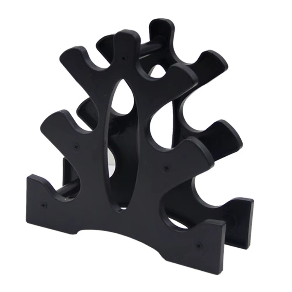 Dumbbell Rack 3 Tier Weight Storage Organizer Compact Weight Rack for Dumbbells Small for Home Gym Organization