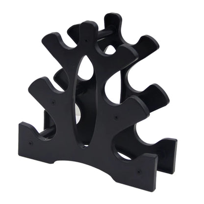 Dumbbell Rack 3 Tier Weight Storage Organizer Compact Weight Rack for Dumbbells Small for Home Gym Organization